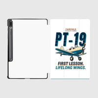 Thumbnail for Fairchild PT-19 Cornell - Cartoon - Samsung Tablet - White