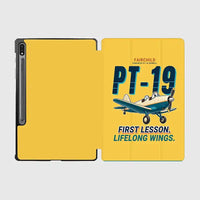 Thumbnail for Fairchild PT-19 Cornell - Cartoon - Samsung Tablet - Yellow