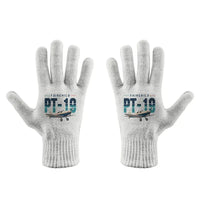 Thumbnail for Fairchild PT-19 Cornell - Gloves - Full - Original - White