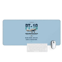 Thumbnail for Fairchild PT-19 Cornell - Original - Desk Mat - Light Blue