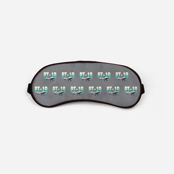Fairchild PT-19 Cornell - Original Pattern - Sleep Mask - Gray