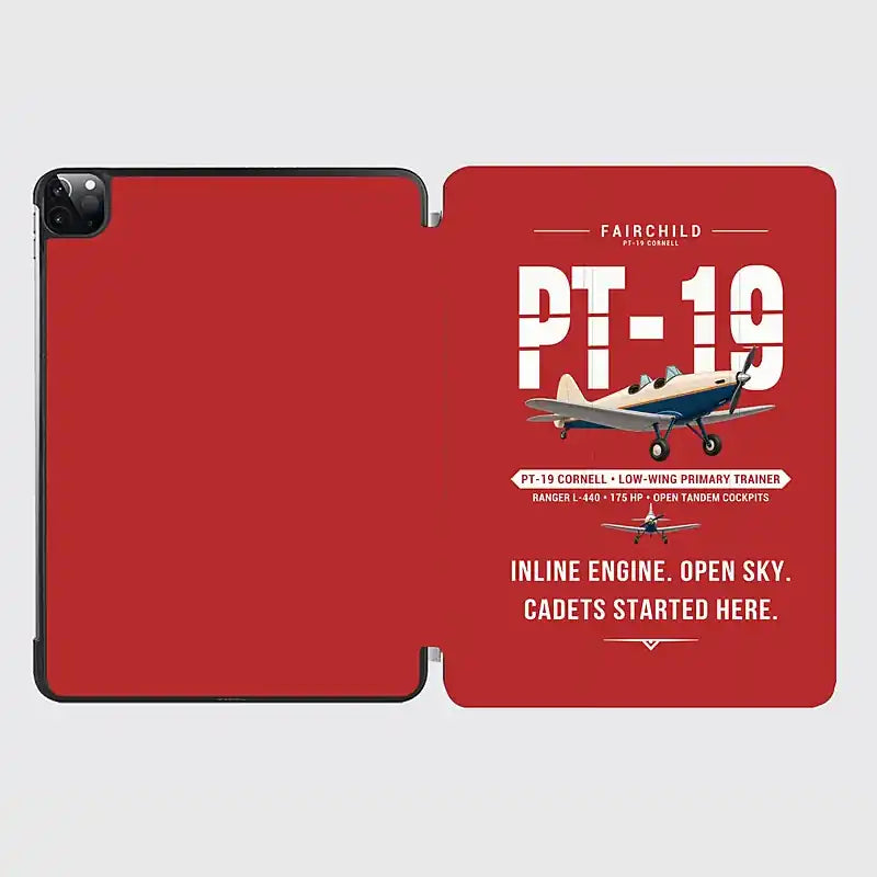 Fairchild PT-19 Cornell - Original - iPad Case - Red