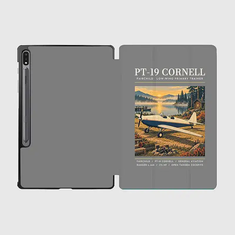 Fairchild PT-19 Cornell - Poster - Samsung Tablet - Gray