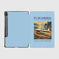 Thumbnail for Fairchild PT-19 Cornell - Poster - Samsung Tablet - Light Blue