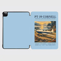 Thumbnail for Fairchild PT-19 Cornell - Poster - iPad Case - Light Blue