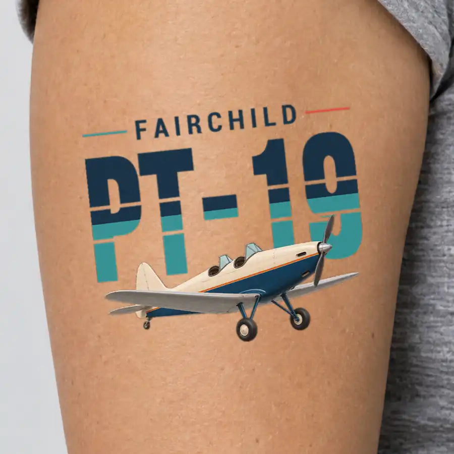 Fairchild PT-19 Cornell - Tattoo - Original