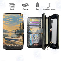 Thumbnail for Fairchild PT-19 Cornell Leather Wallets - Zip Long Wallet - 3D