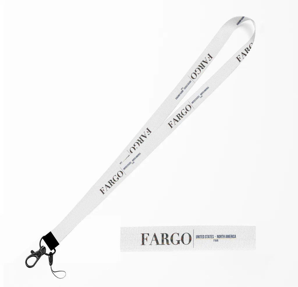 Fargo City Series lanyard - white