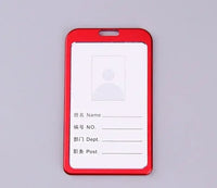 Thumbnail for Aluminum Alloy Card Cover Case Bank Business Work Card Holder