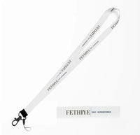 Thumbnail for Fethiye City Series lanyard - white