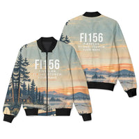 Thumbnail for Fieseler Fi 156C Storch 3D All-Over Print Clothing - Bomber Jacket - 3D + Name