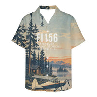 Thumbnail for Fieseler Fi 156C Storch 3D All-Over Print Clothing - Hawaiian Shirt - 3D + Name