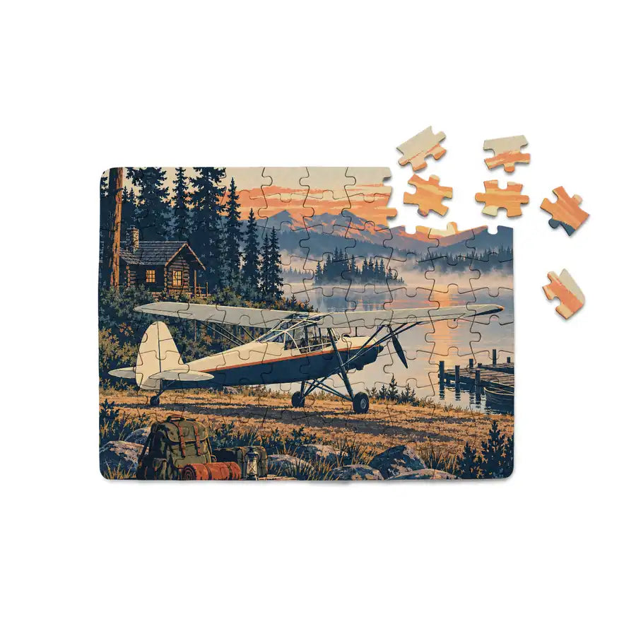 Fieseler Fi 156C Storch - 3D - Puzzle