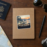 Thumbnail for Fieseler Fi 156C Storch - 3D - Square Sticker - Notebook