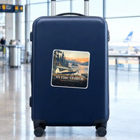 Thumbnail for Fieseler Fi 156C Storch - 3D - Square Sticker - Suitcase