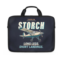 Thumbnail for Fieseler Fi 156C Storch - Cartoon - Laptop Bag