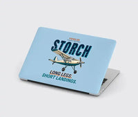 Thumbnail for Fieseler Fi 156C Storch - Cartoon - MacBook Case - Light Blue
