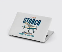 Thumbnail for Fieseler Fi 156C Storch - Cartoon - MacBook Case - Light Gray