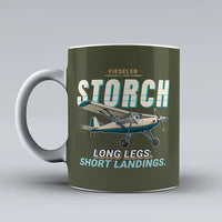 Thumbnail for Fieseler Fi 156C Storch - Cartoon - Mug - Green Army