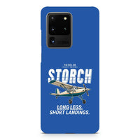 Thumbnail for Fieseler Fi 156C Storch - Cartoon - Samsung Case - Blue