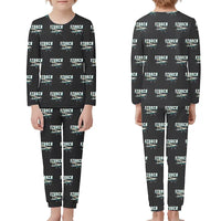 Thumbnail for Fieseler Fi 156C Storch - Children Pajamas - Cartoon Pattern - Black