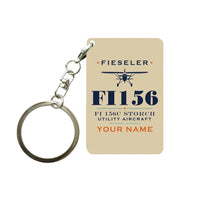 Thumbnail for Fieseler Fi 156C Storch - Heritage + Name - Key Chain - Beige