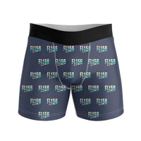 Thumbnail for Fieseler Fi 156C Storch - Men Boxers - Original Pattern - Navy Blue