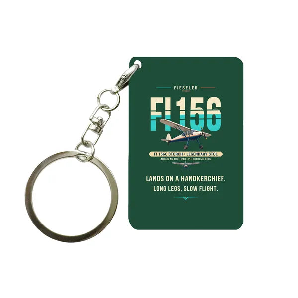 Fieseler Fi 156C Storch - Original - Key Chain - Dark Green