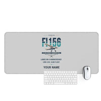 Thumbnail for Fieseler Fi 156C Storch - Original + Name - Desk Mat - Light Gray