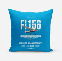 Thumbnail for Fieseler Fi 156C Storch - Original - Pillow - Turquoise