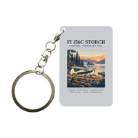 Thumbnail for Fieseler Fi 156C Storch - Poster - Key Chain - Light Gray