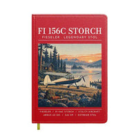 Thumbnail for Fieseler Fi 156C Storch - Poster - Notebook - Red