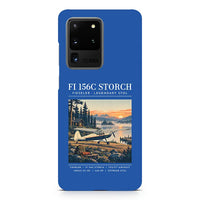 Thumbnail for Fieseler Fi 156C Storch - Poster - Samsung Case - Blue