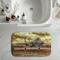 Thumbnail for Fighter Jet 35 at Airbase Designed Bath Mats