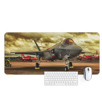 Thumbnail for Fighter Jet 35 at Airbase Designed Desk Mats