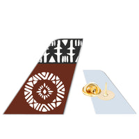 Thumbnail for FijiAirways Airlines Designed Tail Shape Badges & Pins