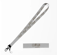 Thumbnail for Fiji Airways Airlines lanyard - light gray
