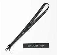 Thumbnail for Finland Country Series lanyard - black