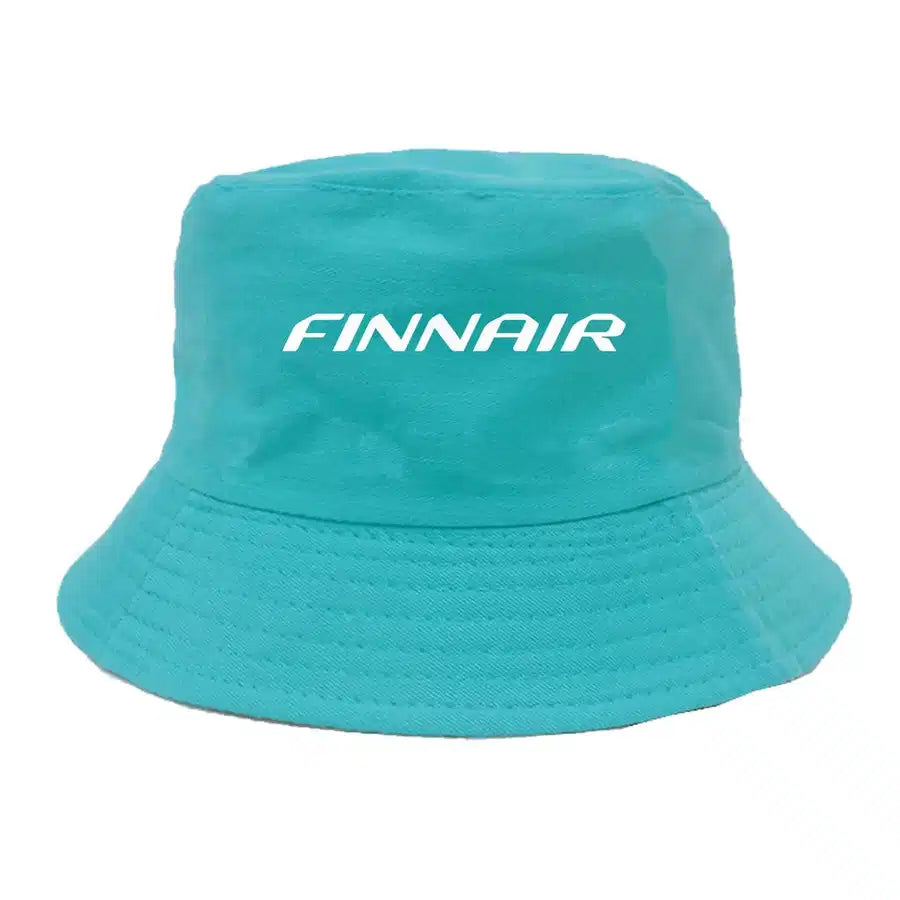 Finnair Airlines summer hat - green