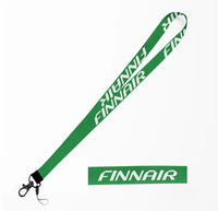 Thumbnail for Finnair Airlines lanyard - green