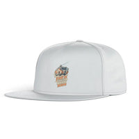 Thumbnail for First In When The Runway Burns snapback - white