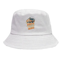 Thumbnail for First In When The Runway Burns summer hat - white