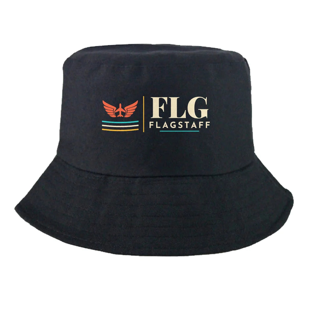 Flagstaff Pulliam Airport (FLG) summer hat - black