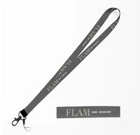 Thumbnail for Flam City Series lanyard - gray