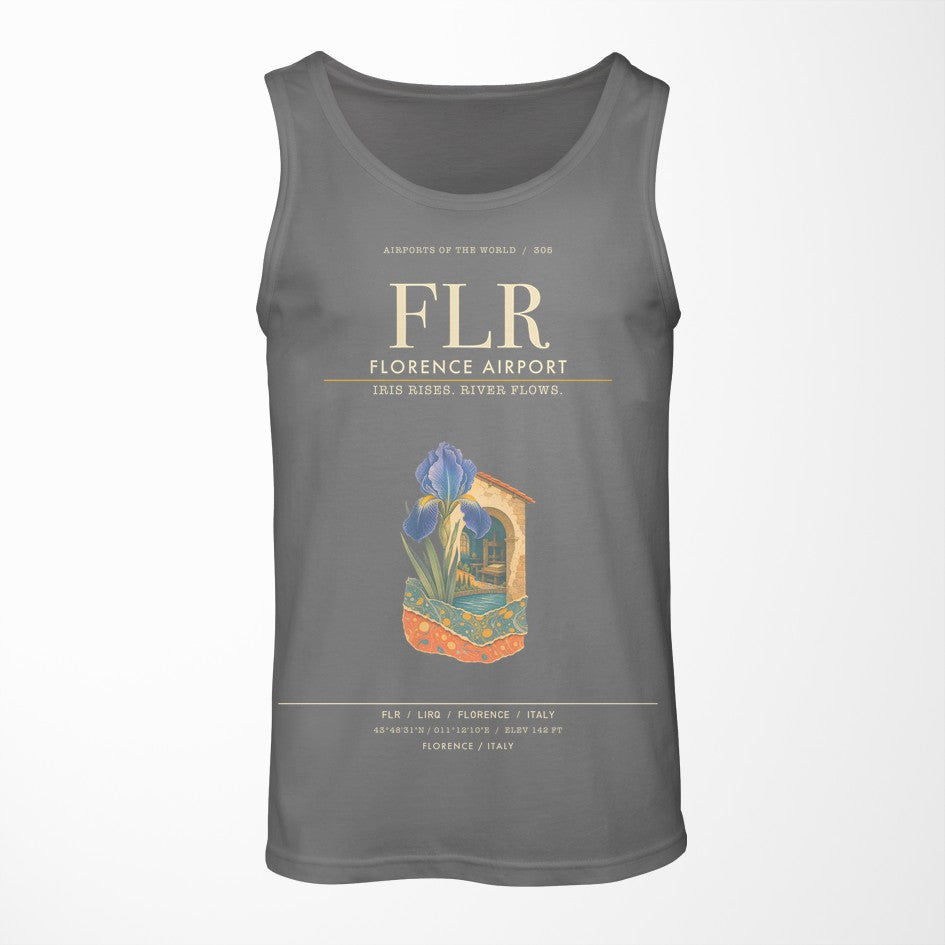 Florence Airport FLR Tank Top - Gray