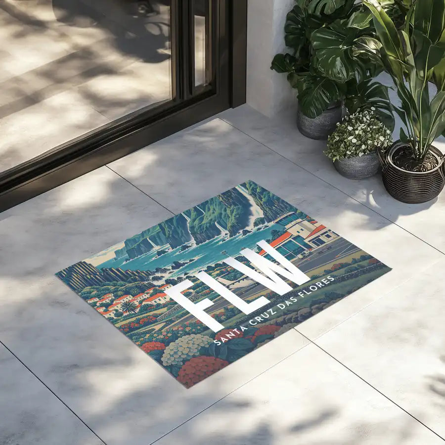Flores Airport (FLW) door mat