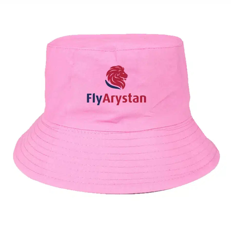FlyArystan Airlines summer hat - light pink