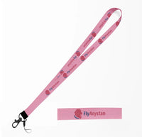 Thumbnail for FlyArystan Airlines lanyard - pink