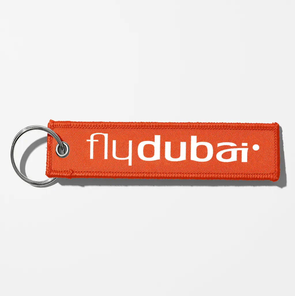 Flydubai Crew & Staff Tag Key Chains - Orange