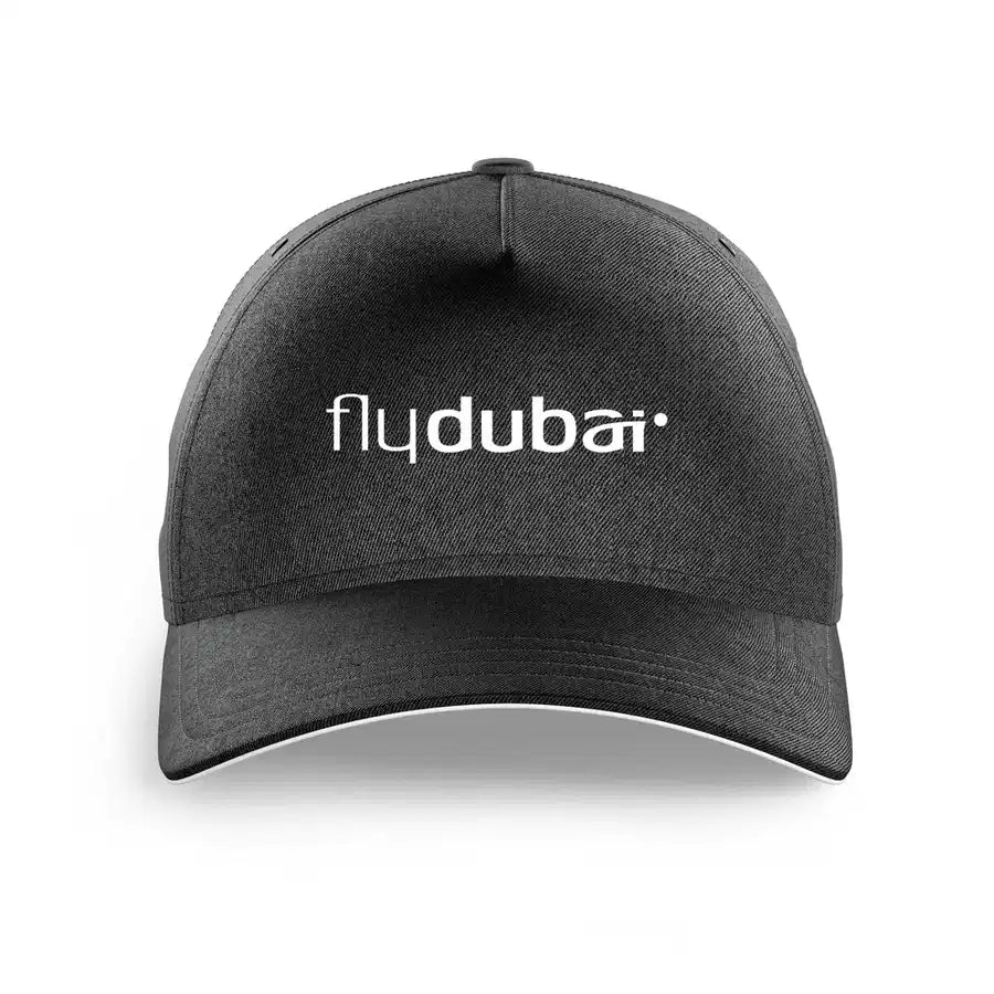Flydubai Airlines printed hat - black